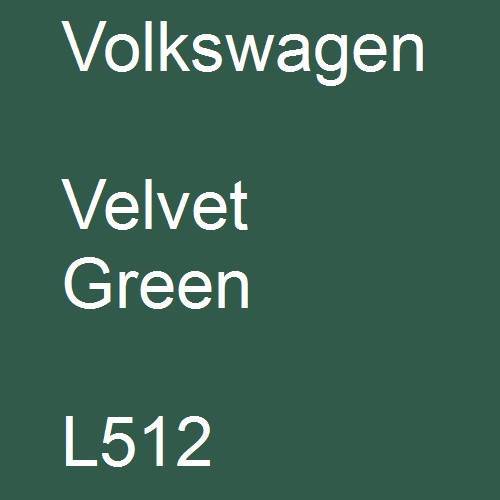 Volkswagen, Velvet Green, L512.